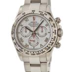 【3年保証】 ロレックス コスモグラフ デイトナ 116509 METEO メーカーOH済 Z番 K18WG無垢 メテオライト 赤針 自動巻き メンズ 腕時計