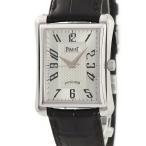 【3年保証】 ピアジェ エンペラドール G0A27022 K18WG無垢 ギヨシェ アラビア 角型 自動巻き メンズ 腕時計