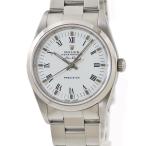 【3年保証】 ロレックス オイスターパーペチュアル エアキング 14000 P番 白 ローマン 自動巻き メンズ 腕時計