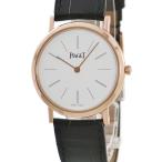 【3年保証】 ピアジェ アルティプラノ G0A30505 K18PG無垢 白 バー 極薄 手巻き メンズ レディース 腕時計