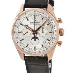 【3年保証】 ゼニス エルプリメロ 410 18.2091.410/01.C494 K18RG無垢 バー トリプルカレンダー 自動巻き メンズ 腕時計