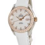 【3年保証】 オメガ シーマスター アクアテラ 150M CO-AXIAL 231.28.34.20.55.002 新品 K18RG×SS 純正ダイヤ 自動巻き レディース 腕時計