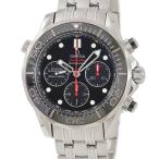 【3年保証】 オメガ シーマスター ダイバー300M CO-AXIAL クロノメーター クロノ 212.30.44.50.01.001 黒 赤 自動巻き メンズ 腕時計