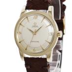 【3年保証】 オメガ シーマスター ハーフローター オートマティック C2577 バンパー シャンパン ヴィンテージ 自動巻き メンズ 腕時計