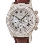 【3年保証】 ロレックス コスモグラフ デイトナ 116589RBR ZER K番 K18WG無垢 純正ダイヤ ローマン 自動巻き メンズ 腕時計