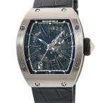 【3年保証】 リシャール・ミル RM023 オートマティック RM023 AM WG メーカーOH済 K18WG無垢 スケルトン ローマン 自動巻き メンズ 腕時計