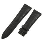 【3年保証】 パテックフィリップ 純正クロコベルト 革ベルト バンド 21mm 腕時計 黒 メンズ 腕時計