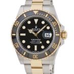 【3年保証】 ロレックス サブマリーナ デイト 126613LN 未使用 ランダム番 K18YG×SS コンビ 黒 ベンツ針 自動巻き メンズ 腕時計