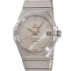 【3年保証】 オメガ コンステレーション CO-AXIAL クロノメーター 123.10.38.21.52.001 未使用 純正11Pダイヤ 自動巻き メンズ 腕時計