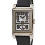 【3年保証】 ロレックス チェリーニ プリンス 5443/9 D番 K18WG無垢 角型 黒 手巻き メンズ 腕時計