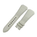 ハリーウィンストン 純正 替え クロコ バンド ベルト ストラップ 本革 ワニ 27ｍｍ ホワイト 白 メンズ 腕時計