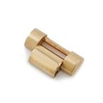 【3年保証】 ロレックス デイトジャスト（68278）用コマ 純正 K18YG無垢 1コマ 駒 バネ棒 13mm 3連 レディース ボーイズ 腕時計