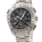 【3年保証】 オメガ スピードマスター スプリットセコンド 3540.50.00 OH済 黒 バー ラトラパンテ 生産終了 自動巻き メンズ 腕時計