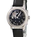 【3年保証】 ゼニス エリート ベイビースター グラムロック オープン 03.1221.68/21.C626 純正ダイヤ 黒 星 自動巻き レディース 腕時計