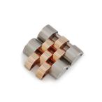 【3年保証】 ロレックス デイトジャスト（178271）用コマ 純正 K18YG×SS コンビ 2コマ 駒 バネ棒 14mm 5連 レディース ボーイズ 腕時計