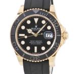 【3年保証】 ロレックス ヨットマスター 42 226658 ランダム番 K18YG無垢 黒 ベンツ針 2022年 自動巻き メンズ 腕時計