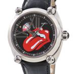【3年保証】 セイコー ガランテ ザ ローリングストーンズ結成50周年記念 SBLL017 8L38-00F0 黒 赤い舌ロゴ 円柱 自動巻き メンズ 腕時計
