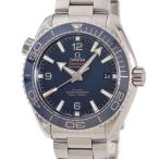 【3年保証】 オメガ シーマスター プラネットオーシャン 600M CO-AXIAL マスタークロノ 215.30.44.21.03.001 青 自動巻き メンズ 腕時計