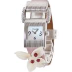 【3年保証】 ピアジェ ミスプロトコール 5222 K18WG無垢 純正ダイヤ シェル アラビア 角型 クオーツ レディース 腕時計