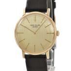 【3年保証】 パテックフィリップ カラトラバ 3426J-201 メーカーOH済 K18YG無垢 モザイク シャンパン ヴィンテージ 手巻き メンズ 腕時計