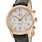 【3年保証】 オメガ デ ヴィル アワービジョン CO-AXIAL クロノグラフ 431.53.42.51.02.001 未使用 K18RG無垢 自動巻き メンズ 腕時計