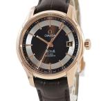 【3年保証】 オメガ デ ヴィル アワービジョン CO-AXIAL クロノメーター 431.63.41.21.13.001 新品 K18RG無垢 茶 自動巻き メンズ 腕時計