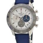 【3年保証】 ゼニス エルプリメロ クロノマスター スポーツ 03.3100.3600/69.C823 未使用 白 グレー 青 バー 自動巻き メンズ 腕時計