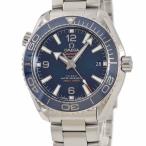 【3年保証】 オメガ シーマスター プラネットオーシャン 600M CO-AXIAL 215.30.40.20.03.001 青 バー 自動巻き メンズ 腕時計