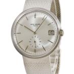 【3年保証】 パテックフィリップ カラトラバ 3445/6G K18WG無垢 バー スモセコ ヴィンテージ 希少 自動巻き メンズ 腕時計