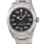 【3年保証】 ロレックス エアキング 116900 ランダム番 黒 ベンツ針 ブラックアウト 自動巻き メンズ 腕時計