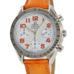 【3年保証】 オメガ スピードマスター リデュースド 3834.78.38 シェル オレンジアラビア 自動巻き メンズ 腕時計