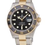 【3年保証】 ロレックス サブマリーナ デイト 126613LN ランダム番 K18YG×SS コンビ 黒 ベンツ針 自動巻き メンズ 腕時計