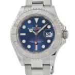 【3年保証】 ロレックス ヨットマスター40 ロレジウム 126622 未使用 ランダム番 プラチナベゼル 青 赤 ベンツ針 自動巻き メンズ 腕時計