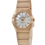 【3年保証】 オメガ コンステレーション 123.50.24.60.05.001 K18RG無垢 シェル バー クオーツ レディース 腕時計