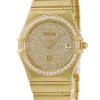 【3年保証】 オメガ コンステレーション 1107.90.00 K18YG無垢 純正ダイヤ 希少 自動巻き メンズ 腕時計