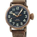 【3年保証】 ゼニス パイロット タイプ20 エクストラスペシャル 29.2430.679/21.C753 未使用 黒 アラビア 自動巻き メンズ 腕時計