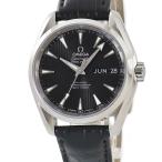 【3年保証】 オメガ シーマスター アクアテラ 150M CO-AXIAL アニュアルカレンダー 231.13.39.22.01.001 黒 自動巻き メンズ 腕時計