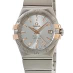 【3年保証】 オメガ コンステレーション CO-AXIAL クロノメーター 123.20.35.20.02.003 K18RG×SS コンビ バー 自動巻き メンズ 腕時計