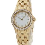 【3年保証】 パテックフィリップ ネプチューン 4881/10J メーカーOH済 K18YG無垢 純正11Pダイヤ 白 クオーツ レディース 腕時計