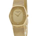 【3年保証】 パテックフィリップ オーバル ドレスウォッチ 3858/1 K18YG無垢 純正ダイヤ 六角形 シグマダイヤル 手巻き メンズ 腕時計