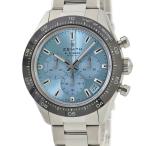 【3年保証】 ゼニス クロノマスタースポーツ ヨシダスペシャル 03.3105.3600/52.M3100 未使用 水色 限定 自動巻き メンズ 腕時計