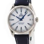 【3年保証】 オメガ シーマスター アクアテラ CO-AXIAL グッドプラネット 231.92.39.21.04.001 白 青 自動巻き メンズ 腕時計