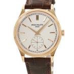 【3年保証】 パテックフィリップ カラトラバ 6119R-001 K18RG無垢 クルドパリ装飾ベゼル バー スモセコ 手巻き メンズ 腕時計