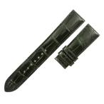 【3年保証】 クレドール 純正 クロコ ベルト ストラップ 20ｍｍ 緑 メンズ 腕時計