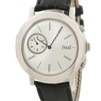 【3年保証】 ピアジェ アルティプラノ ダブルジュー G0A32152 K18WG無垢 バー ダブルフェイス GMT グレー 手巻き メンズ 腕時計