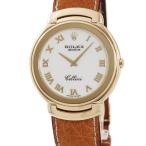 【3年保証】 ロレックス チェリーニ チェリッシマ 6623/8 S番 K18YG無垢 白 ローマン ドレスウォッチ クオーツ メンズ 腕時計