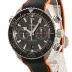 【3年保証】 オメガ シーマスター プラネットオーシャン 600M 215.33.46.51.01.001 黒 オレンジ バー 自動巻き メンズ 腕時計