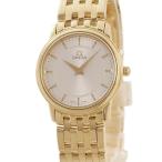 【3年保証】 オメガ デ ヴィル プレステージ 4180.31.00 K18YG無垢 バー クオーツ レディース 腕時計