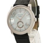 【3年保証】 ロレックス チェリーニ チェリニウム 5241/6 K番 プラチナ無垢 アイスブルー 水色 スモセコ 手巻き メンズ 腕時計