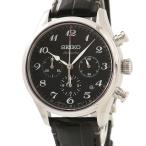【3年保証】 セイコー プレザージュ 自動巻き60周年記念限定 SARK003 8R48-00H0 OH済 黒 アラビア 耐磁 2016年 自動巻き メンズ 腕時計